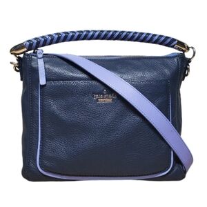 Kate Spade Navy and Lavender Shoulder Bag